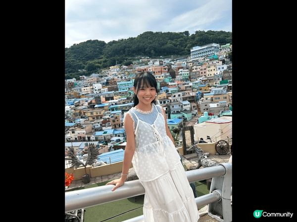 韓國釜山打卡照。 廣安里海水浴場環境清幽，海邊有好多商店同美...