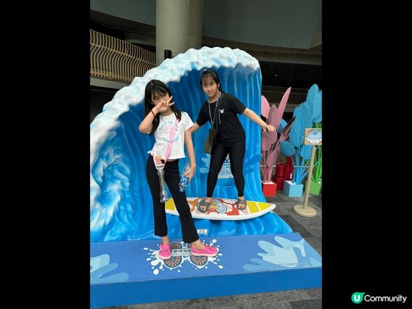 水上樂園真係可以玩足一日，大人小朋友都玩得樂開心