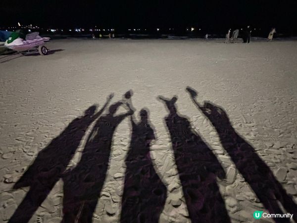 上戴圖片的地方是峴港巴拿山景點之一:美溪沙灘｡這沙灘好大好大...