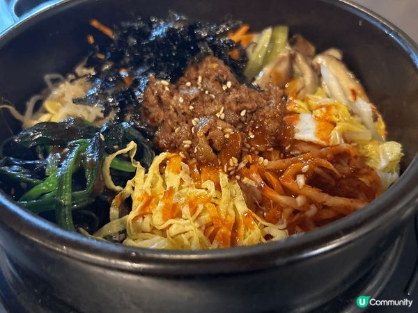 Oppa主理的辣豬肉石頭鍋飯，除?美味都係美味，很快便吃光光...