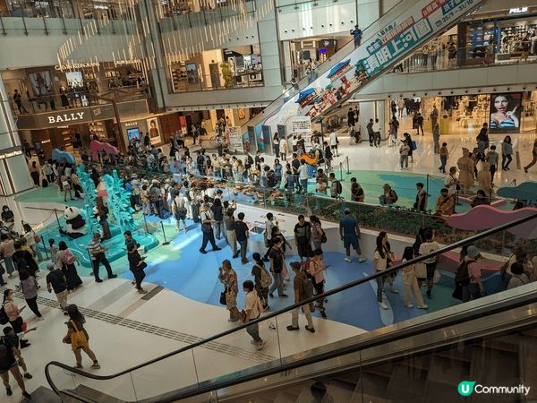 沙田新城市廣場打卡熱點，lego砌成的清明上河圖，熊貓，兵馬...