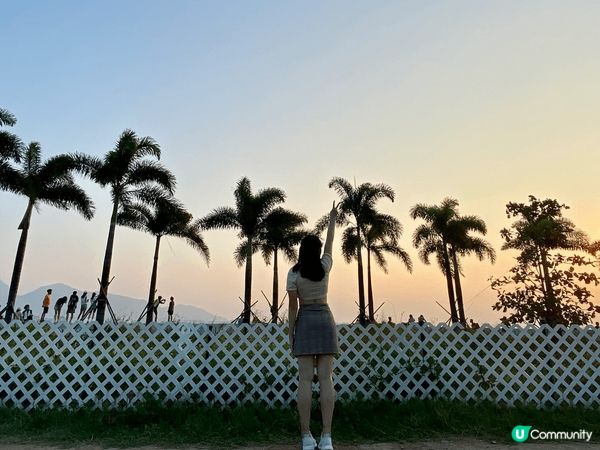 週末去屯門踩單車，去到志和街，剛好日落?? 超級靚！ 單車路...