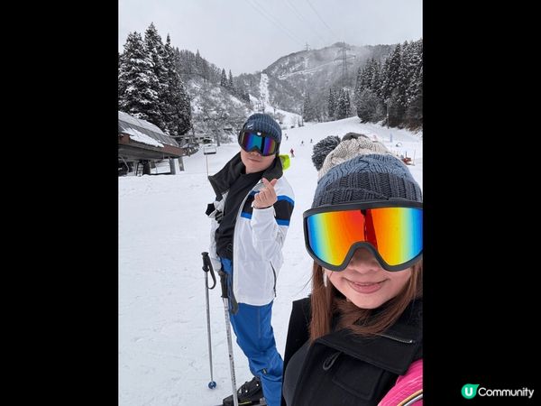 攝於冰天雪地、白茫茫一片的日本新潟湯澤町，?次係我人生第一次...