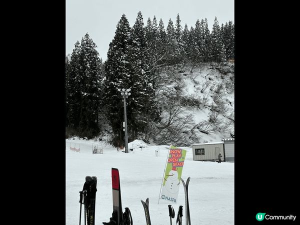 攝於冰天雪地、白茫茫一片的日本新潟湯澤町，?次係我人生第一次...