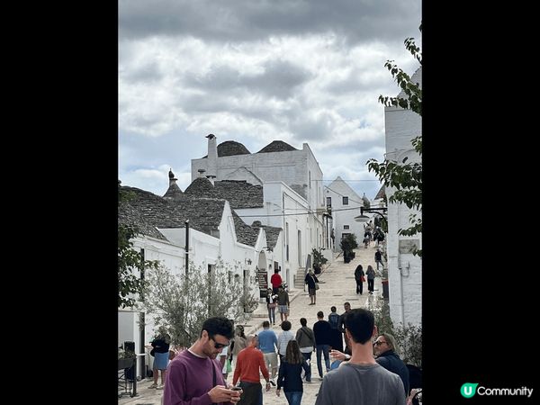 可愛的蘑菇村Alberobello, 位於意大利的南部的Pu...
