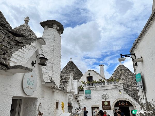 可愛的蘑菇村Alberobello, 位於意大利的南部的Pu...