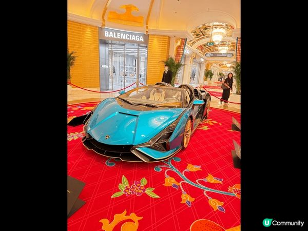 澳門永利皇宮名車展，款款都超級靚，全球限量，只係得幾格，買唔...