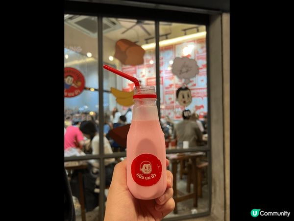 泰國尋找美食之旅～最hit的牛奶小子 芝麻湯圓同手標泰茶??...