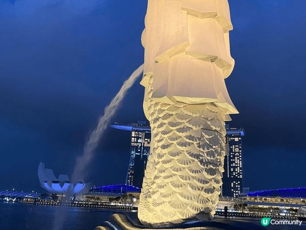 新加坡之魚尾獅公園，每位遊客必到的打卡景點，無論仼何位置、角...