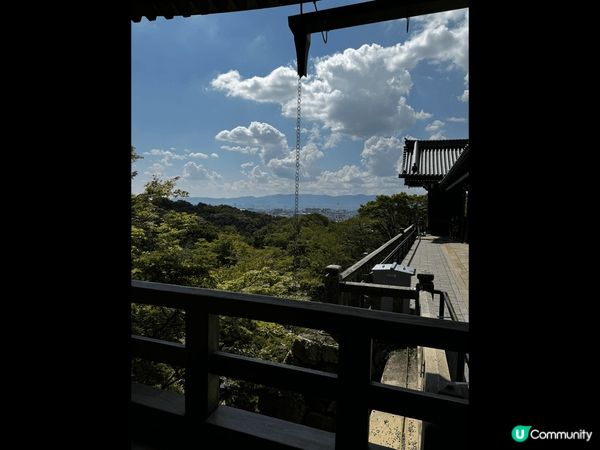 很喜歡京都環境清幽，一個地方都睇到古代及現今的建築物。