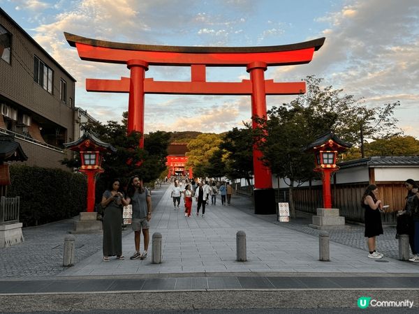 很喜歡京都環境清幽，一個地方都睇到古代及現今的建築物。