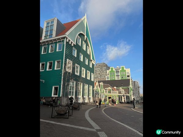 留?Amsterdam玩4日，去?Zaandam 積木屋打卡...