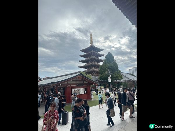 呢到係淺草雷門寺，可以係附近租借和服穿?打卡，體驗日本文化。...