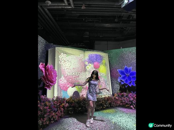 我覺得以花朵作為主題Teamlab很美。在每?個主題，都會有...