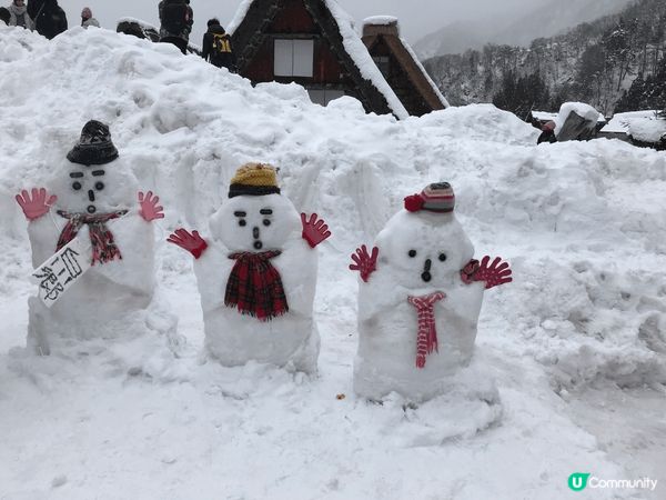 我超愛白川鄉！??那裡的合掌造建築超可愛??，四季風景變化多...