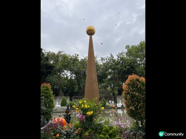 琴日去大埔海濱公園，估唔到園內都加入halloween裝飾～...