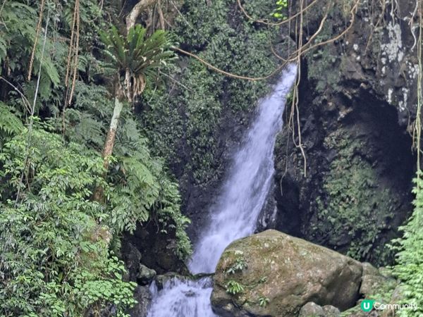 行山照片，去到梧桐寨瀑布，當瀑布流水衝下來的時候，感到身心非...