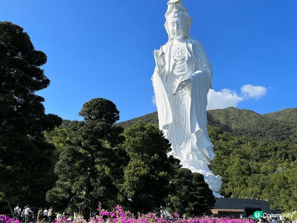 慈山寺位於香港新界大埔區，是一個融合自然與文化的靜謐之地。秋...
