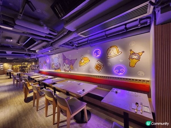 Kuromi主題餐廳，野好食影相打咭又靚，kuromi 粉絲...