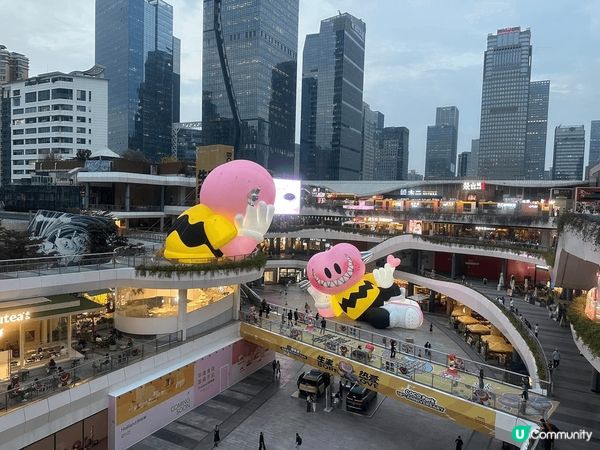 深圳福田Coco Park + PAFC Mall, 好大好...