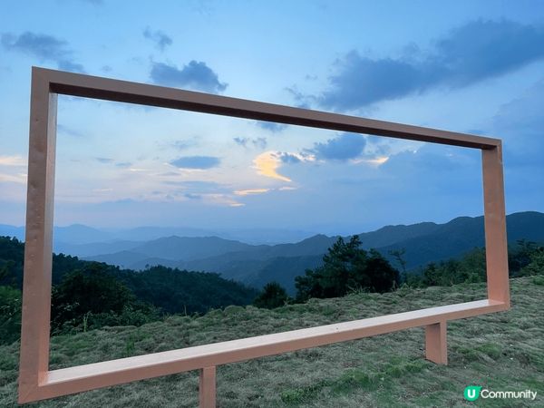 「新豐嶺南紅葉世界」入住獨立別墅星空玻璃房，在天空之境拍照，...