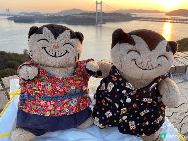 遊覽日本岡山。兒島牛仔褲天堂，唔買都要打卡。經過瀨戶內海大橋...