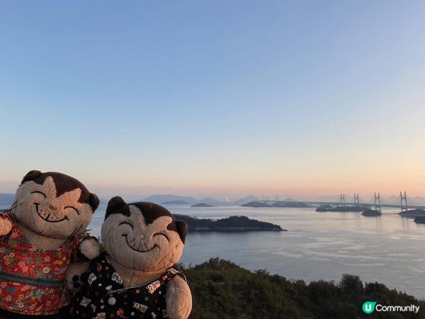 遊覽日本岡山。兒島牛仔褲天堂，唔買都要打卡。經過瀨戶內海大橋...