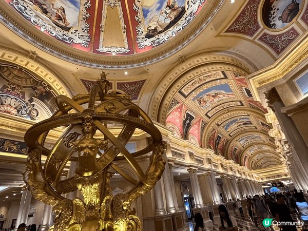 澳門～除左諗起「賭」，當然仲有有如置身於外國嘅酒店啦～