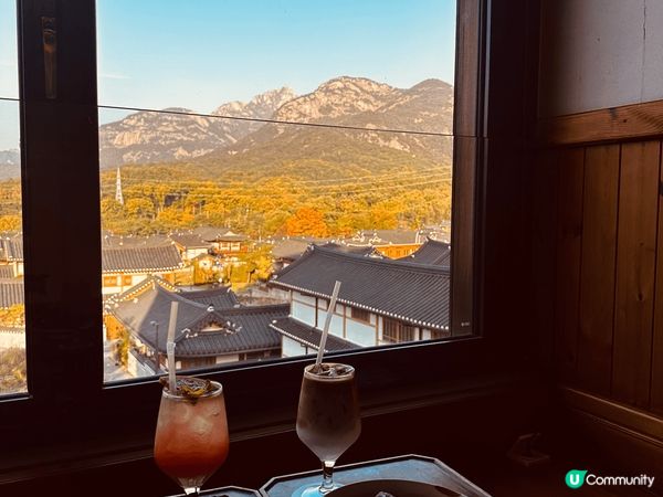 韓國秋季，恩平韓屋村，天空公園，內藏山