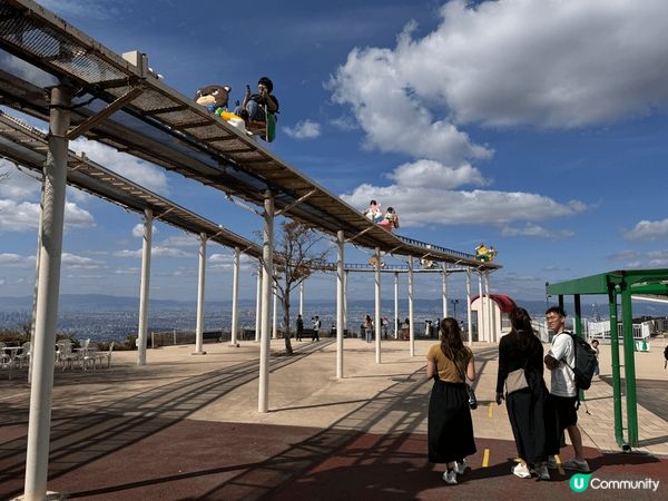 日本奈良郊區生駒山上有個特色樂園！叫做生駒山山上遊樂園，免費...