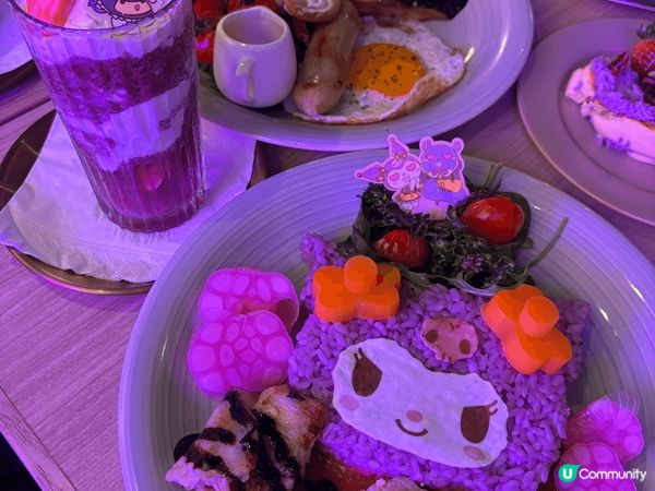 Kuromi 打卡 Cafe, 中環同九龍灣先有主題店，打卡...