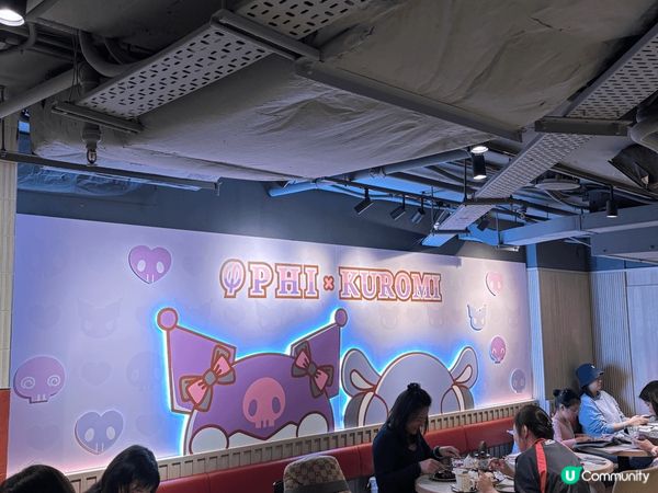 Kuromi 打卡 Cafe, 中環同九龍灣先有主題店，打卡...