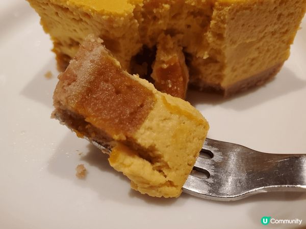 《無印良品 Cafe必食推介 : 南瓜芝士蛋糕》