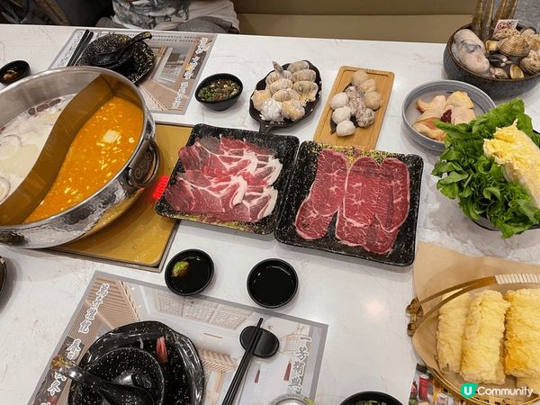 花月宮火鍋任點任食，海鮮刺身餐前小食火鍋配料樣樣齊 #我一定...