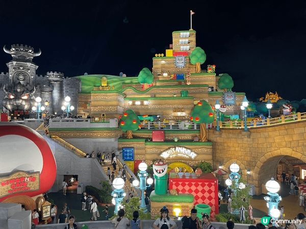 去了usj 的mario園區，值得一去，神還原了遊戲的意境，...