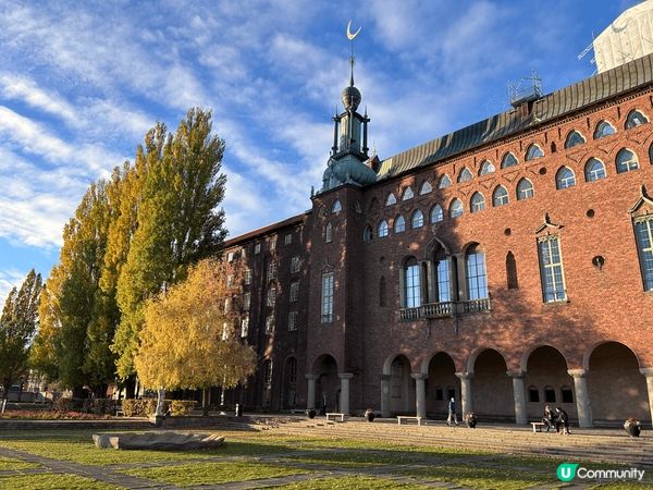 位於斯德哥爾摩的瑞典市政廳，作為每年諾貝爾的頒獎重地，單單是...