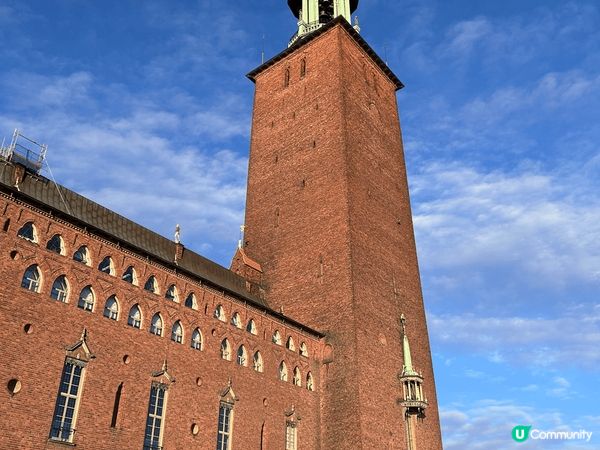 位於斯德哥爾摩的瑞典市政廳，作為每年諾貝爾的頒獎重地，單單是...