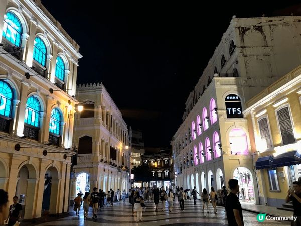 日與夜的大三巴，有著不同的味道，大家緊記要配合時間，才能感受...