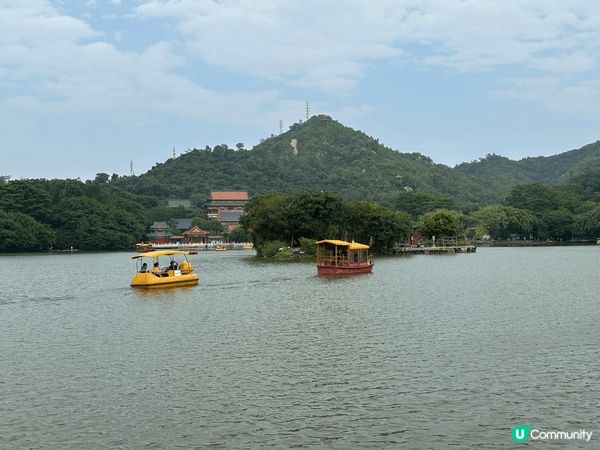 圓明新園又大又靚，絕對適合一家大細去玩。