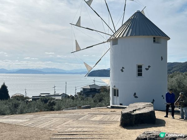 從高松港坐船去小豆島，遊覽魔女宅急便拍攝場地，風景優美，享受...