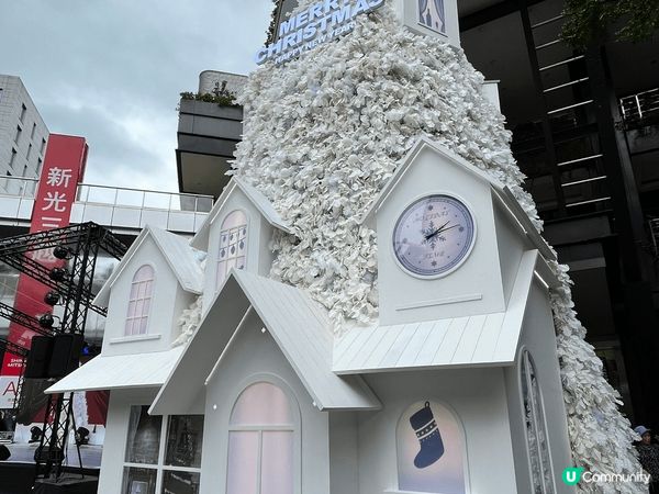 台北101及信義商圈的聖誕夜，步入年底，各家購物中心紛紛開始...