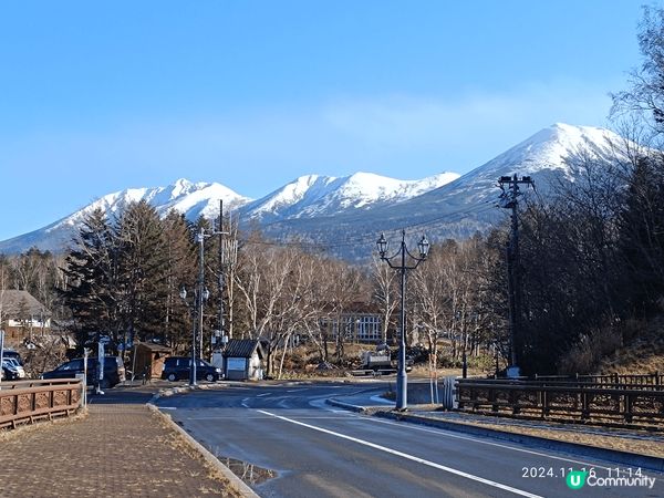 日本北海道美瑛町 有白金温泉 有靚景雪山 值得要去