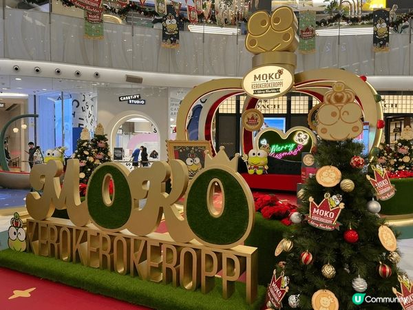 Moko 聖誕裝飾, 好有氣氛, 行過路過, 唔好錯過。#倒...