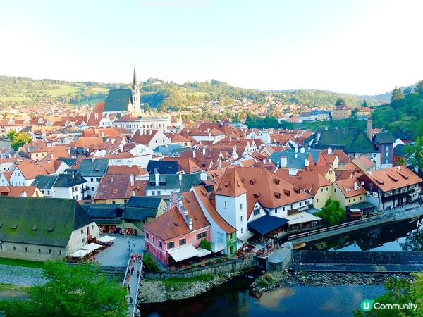 捷克的童話小鎮💕🏰