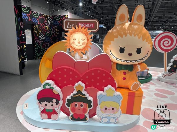 人氣急升嘅Labubu 去咗LCX , 梗係要即刻去打卡啦！