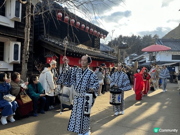 快到聖誕節，來日本日光江戶村，體驗江戶時代風情🇯🇵。江戶村內...