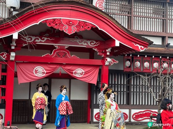 快到聖誕節，來日本日光江戶村，體驗江戶時代風情🇯🇵。江戶村內...