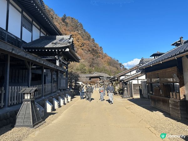快到聖誕節，來日本日光江戶村，體驗江戶時代風情🇯🇵。江戶村內...