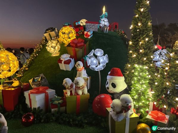 聖誕打卡好去處，有西九文化區、IFC、太古廣場。好有聖誕氣氛...