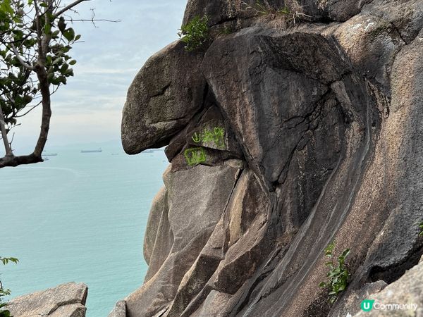 南丫島行山的沿途美景，奇形怪右，美不勝數!#拍下珍貴時刻